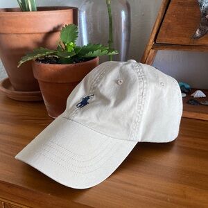 Tan polo hat